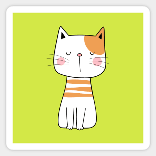 Smart Cat Sticker